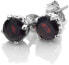 Silver Hot Diamonds Earrings Anais Garnet AE001