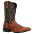 Durango Westward Western Square Toe Cowboy Mens Black, Brown Casual Boots DDB03 10.5, M, Средняя - фото #2