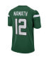 Men's Joe Namath Gotham Green New York Jets Game Retired Player Jersey