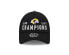 Фото #2 товара Men's Black New Era Los Angeles Rams 2021 Super Bowl Champions Locker Room 9FORTY Snapback Adjustable Hat