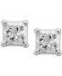 ფოტო #1 პროდუქტის Diamond Princess Stud Earrings (1/3 ct. t.w.) in 14k White Gold