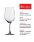 Фото #3 товара Wine Lovers Bordeaux Wine Glasses, Set of 4, 20.5 Oz