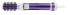 ROWENTA CF 9530 Warmluftbürste ws/violett Brush Activ Volume & Shine CF9530