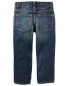 Kid Dark Tint Wash Straight-Leg Jeans 4R