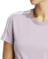 Women's Essentials Cotton 3 Stripe T-Shirt