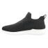 Propet Travelbound Slip On Knit Womens Black Sneakers Casual Shoes WAT104MBLK