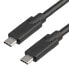 Фото #1 товара Akyga AK-USB-25 - 1 m - USB C - USB C - USB 3.2 Gen 1 (3.1 Gen 1) - 5000 Mbit/s - Black
