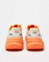 Фото #4 товара adidas Originals ZX 22 Boost trainers in off white with orange detail