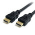 StarTech.com 1m HDMI Cable - 4K High Speed HDMI Cable with Ethernet - 4K 30Hz UHD HDMI Cord - 10.2 Gbps Bandwidth - HDMI 1.4 Video / Display Cable M/M 28AWG - HDCP 1.4 - Black - 1 m - HDMI Type A (Standard) - HDMI Type A (Standard) - 3D - 10.2 Gbit/s - Black