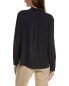 Фото #2 товара Eileen Fisher Classic Collar Easy Silk Shirt Women's