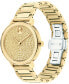 ფოტო #2 პროდუქტის Women's Bold Evolution 2.0 Swiss Quartz Ionic Plated Light Gold-Tone 2 Steel Watch 34mm