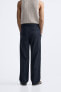 COTTON - LINEN TROUSERS