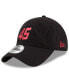 ფოტო #1 პროდუქტის New Era Men's Black Tyler Reddick New Logo 9Twenty Adjustable Hat