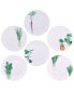 Фото #2 товара Kyoka Shunsai Assorted Dinner Plates 10.5" Set/6