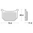 Фото #2 товара SBS P533-HF Brake Pads