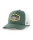 Фото #1 товара Men's Green, White Oakland Athletics Burgess Trucker Snapback Hat