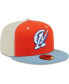 Фото #4 товара Men's Orange, Light Blue Cielo Azul de Oklahoma City Copa De La Diversion 59FIFTY Fitted Hat