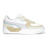 Puma Cali Dream Brighter Days Platform Lace Up Womens White Sneakers Casual Sho