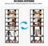 Фото #9 товара Обувница costway 7-этажная с черными полками