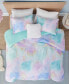 Фото #5 товара Cassiopeia Watercolor Tie Dye 4-Pc. Duvet Cover Set, Full/Queen