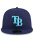 ფოტო #3 პროდუქტის Men's Navy Tampa Bay Rays 2024 Father's Day 59FIFTY Fitted Hat