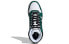 Фото #5 товара Кроссовки мужские adidas neo Mid FW5995 Vintage Basketball Shoes черные-зеленые