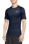 Фото #4 товара Pro Men's Tight-fit Short-sleeve Top Mavi T-shirt