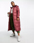 Фото #3 товара Columbia Puffect long line coat in beetroot