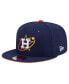 Фото #3 товара Men's Navy Houston Astros City Connect 9FIFTY Snapback Hat