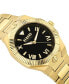 ფოტო #3 პროდუქტის Women's Three-Hand Quartz Echo Park Gold-Tone Stainless Steel Bracelet 36mm