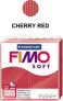 Фото #1 товара Fimo Masa plastyczna termoutwardzalna Soft wiśniowa czerwień 57g