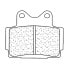 CL BRAKES 2301A3 Sintered Brake Pads