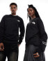 The North Face NSE backprint sweatshirt in black