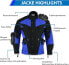 Фото #15 товара German Wear Textile motorcycle jacket suitable for combinations