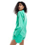 Фото #3 товара Mango oversized co-ord shirt in green