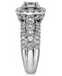 ფოტო #3 პროდუქტის Diamond Halo Engagement Ring (2 ct. t.w.) in 14k White Gold