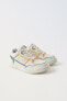Фото #3 товара Минималистичные кроссовки со шнуровкой и цветными кромками ZARA