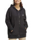 Фото #3 товара Plus Size Cotton French Terry Logo Hoodie