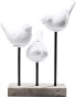 Фото #5 товара Kare Design Table Lamp Animal Birds White Table Lamp Porcelain Shade Concrete Base Brass Pole 52 x 35 x 25 cm (H x W x D)