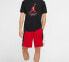 Фото #3 товара Air Jordan 篮球运动短裤 男款 红色 / Штаны Air Jordan CJ9674-687