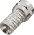 Фото #2 товара Renkforce 0403314 - Silver - F plug - 1 pc(s) - RoHS - 4 mm