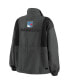 Women's Charcoal New York Rangers Popover Packable Half-Zip Jacket