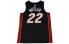 Фото #3 товара Майка баскетбольная Nike NBA Jersey Icon Edition SW Майами Хит 22 номер мужская черного цвета