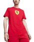 Фото #1 товара Men's Ferrari Race Big Shield Short Sleeve Graphic T-Shirt