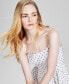 Фото #4 товара Women's Textured Sleeveless Dress, Created for Macy's
