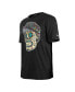 Men's and Women's Black Brooklyn Nets Sugar Skull T-Shirt