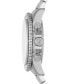 ფოტო #2 პროდუქტის Men's Chronograph Stainless Steel Bracelet Watch 43mm