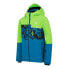 Dare2B Traverse II jacket Green Flash / Kingfisher Blue Camo Print, 15-16 лет - фото #6