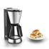 WMF KITCHENminis 04.1227.0011 - Drip coffee maker - 0.625 L - Ground coffee - 710 W - Black - Stainless steel