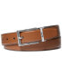 Фото #1 товара Men's Classic Reversible Leather Dress Belt